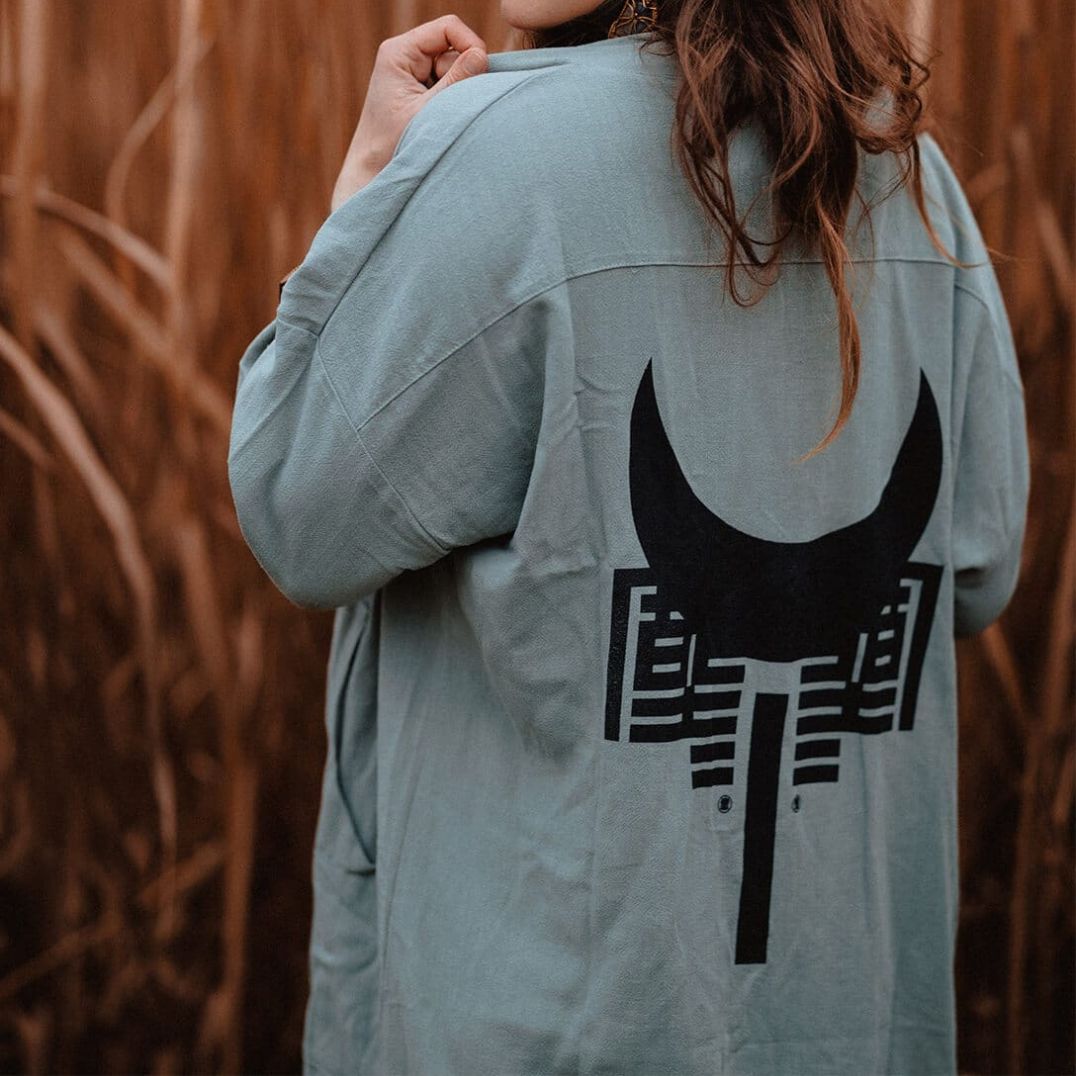 Kimono "Hoshi" Brushed Grey