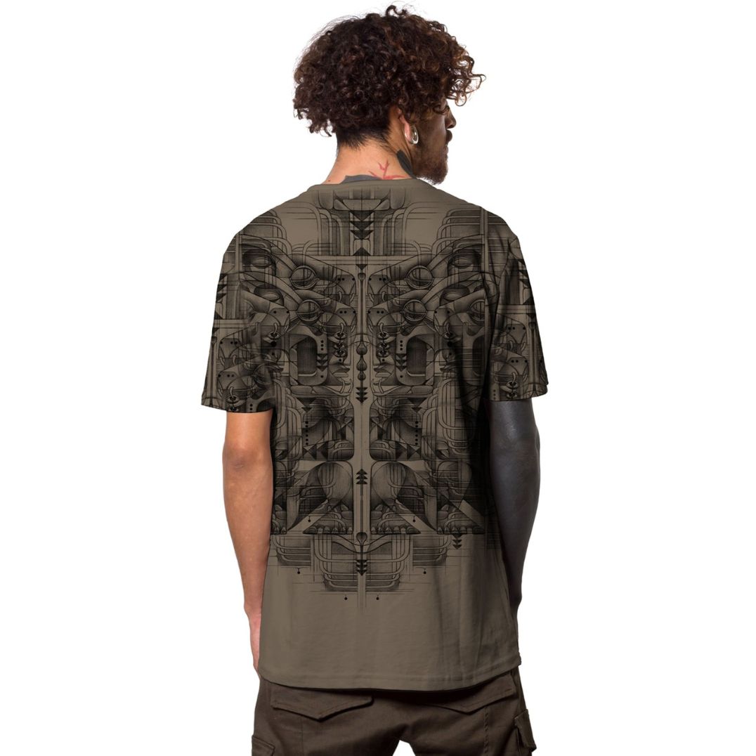 Shirt "Enlil" Moka – Bild 2