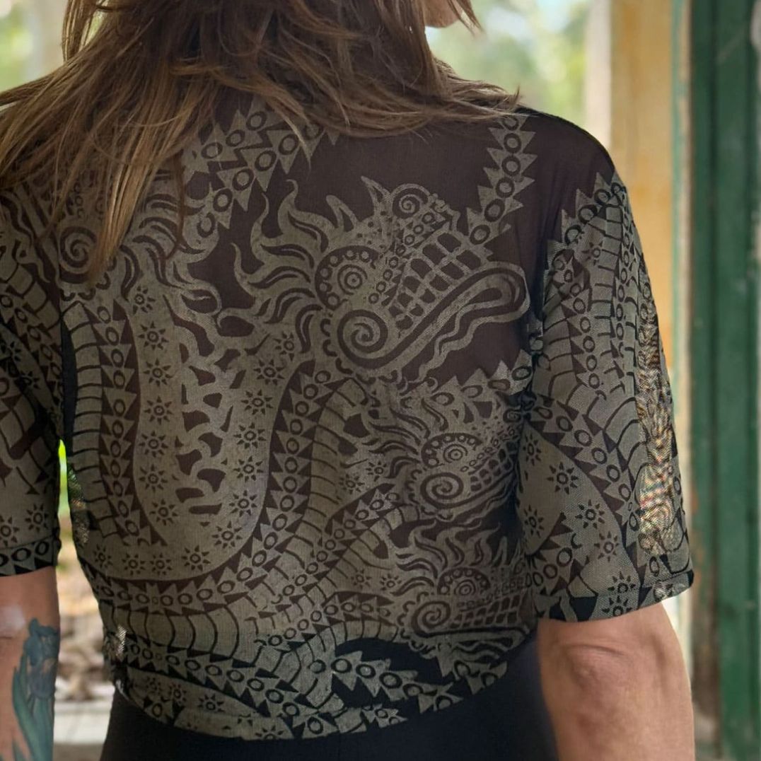 Top "Keara Dragons" Black